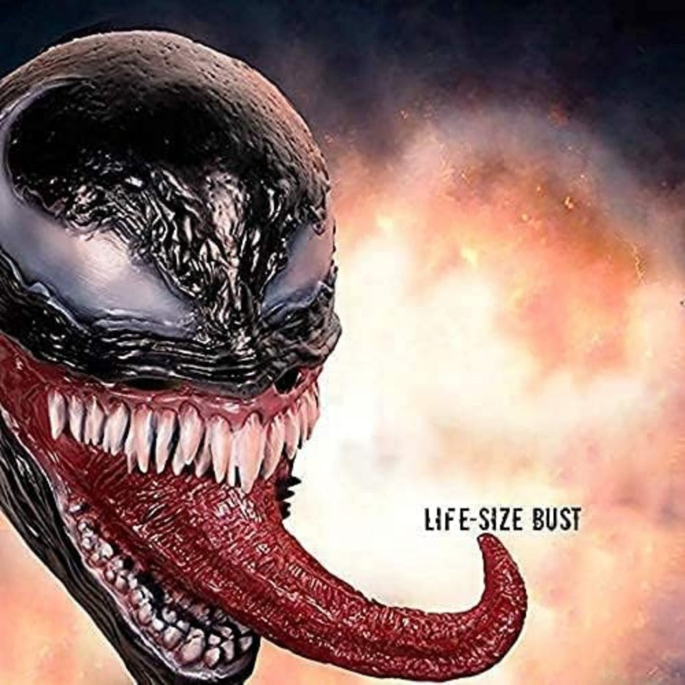 Halloween Scary Venom Mask Costumes for Adult, Deluxe Venom Helmet Cosplay Costumes For Novelty Halloween Masks