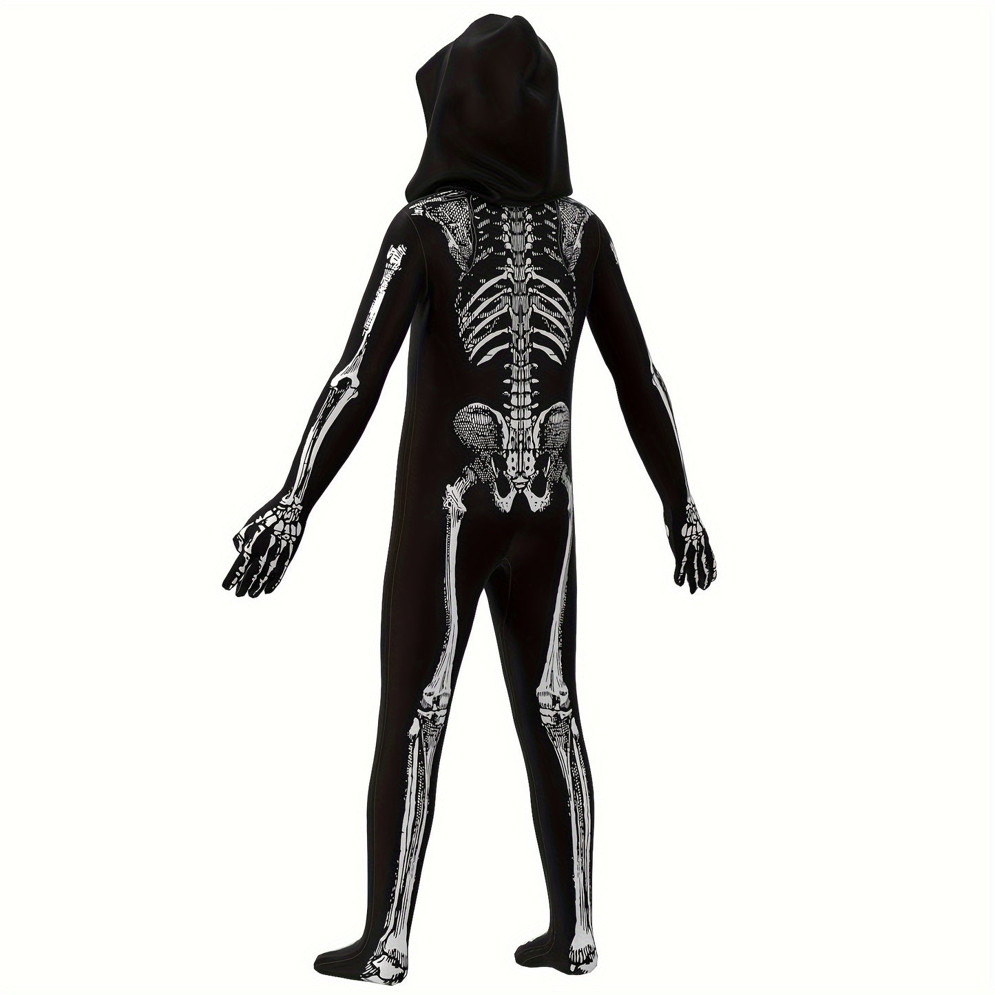 Unisex Jumpsuit - Scary Black And White Halloween Jumpsuit Costume