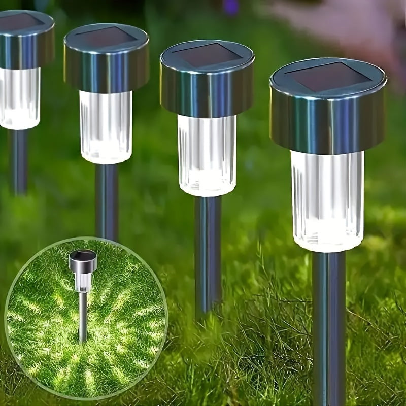 20/30/40/50packs, Outdoor Solar Landscape Lawn Lights, Outdoor Lights, Solar Garden Lights, Solar Garden Lights For Passages, Patios, Yards, Lawns, Sidewalks, Decks And Driveways