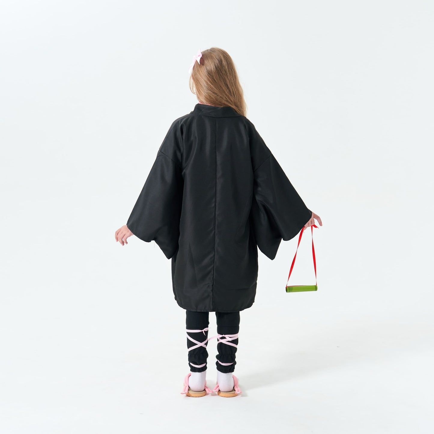 Enchanting Japanese Anime Kimono Dress Set For Kids - Perfect For Halloween & Costume Parties With Free Stickers Included