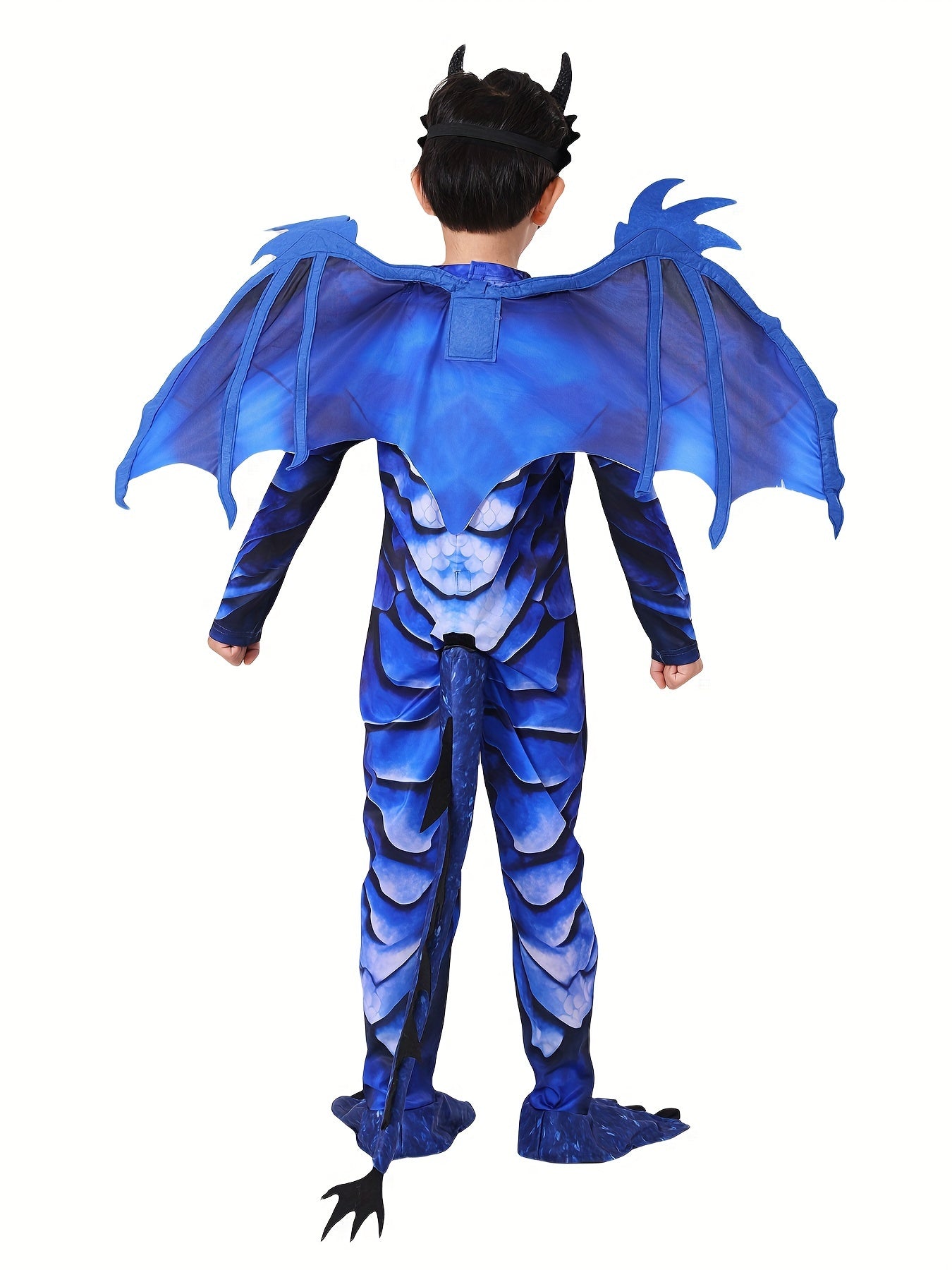 Boys Dragon Clothes, Dragon Wings And Mask For Halloween Parties