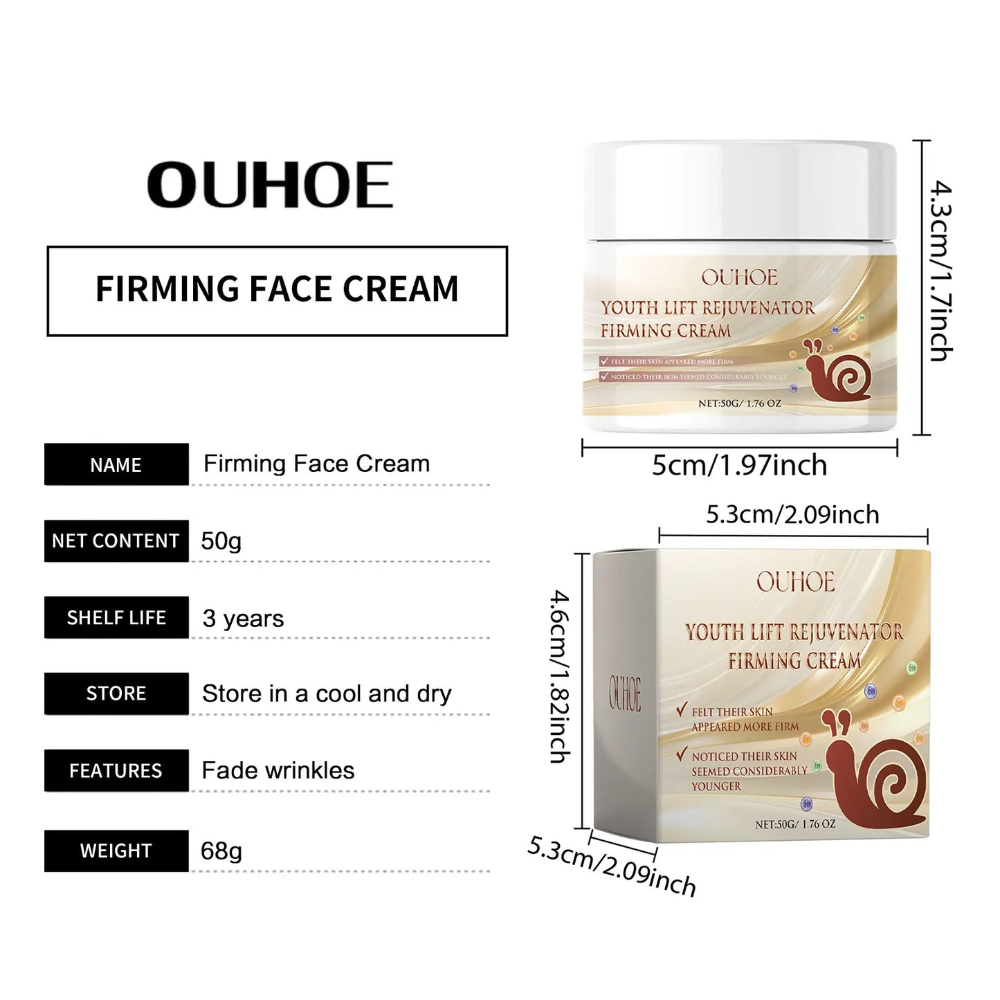 Nicotinamide Face Cream Dryness Improving Puffiness Shrinking Pore Oil Control Moisturizer Lifting Skin Brightening Facial Cream