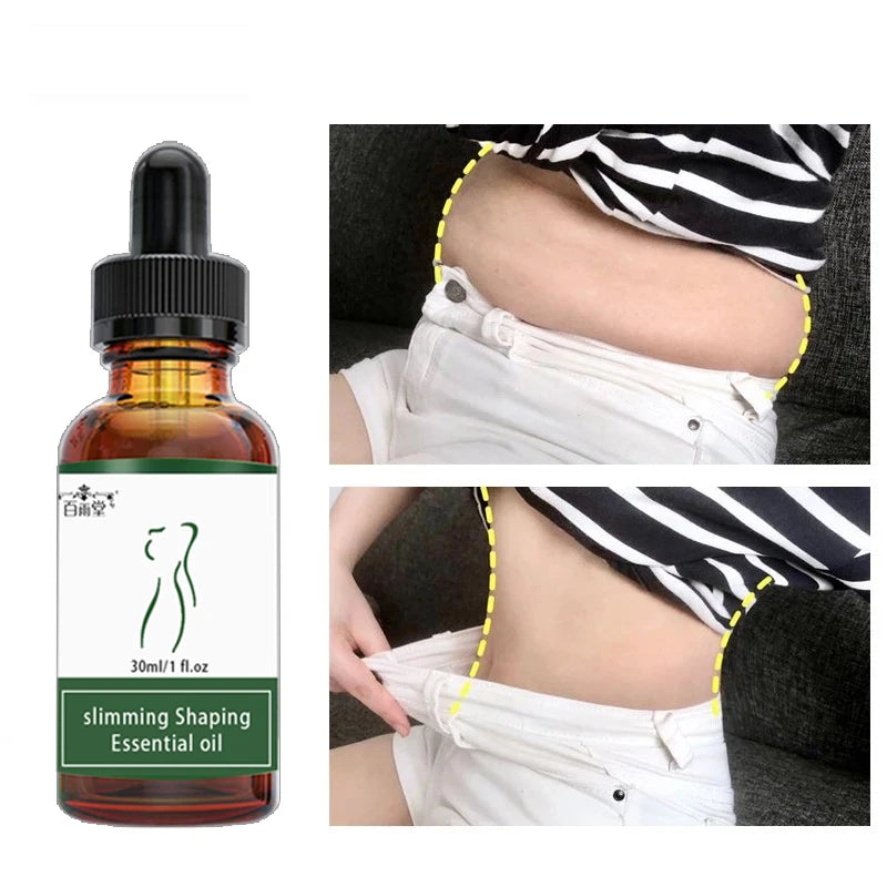 BAIYUTANG Slimming Products Lose Weight Essential Oils Thin Leg Waist Fat Burner Burning Anti Cellulite Weight Loss Slimming Oil