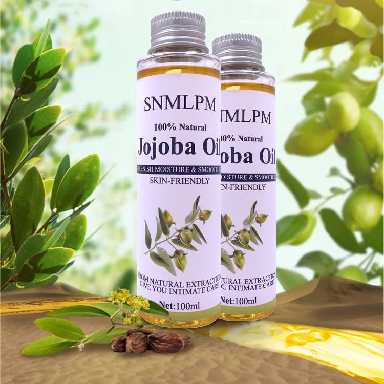 100% Natural Organic Jojoba Oil Best Skin Care Relaxing  Moisturizing Oil Control Hydration Massage Oils 100ml