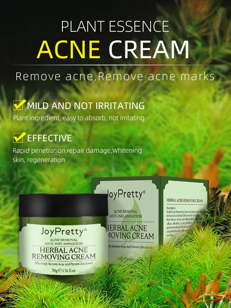 Acne Treatment Face Cream Pimple Marks Removal Oil Control Pore Pockmark Smoothing Facial Creams Skin Care Products JoyPretty