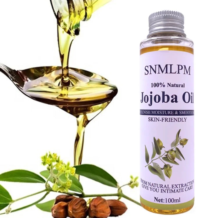 100% Natural Organic Jojoba Oil Best Skin Care Relaxing  Moisturizing Oil Control Hydration Massage Oils 100ml