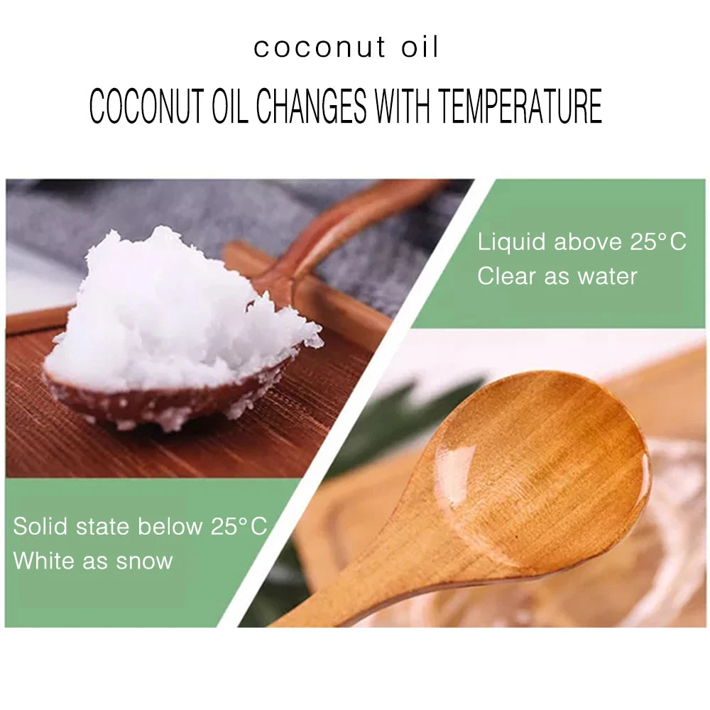 Coconut Oil - Relaxing Massage Oil, Liquid Carrier Oil for Diluting Essential Oils - Skin, Lip, Body & Hair Oil Moisturizer