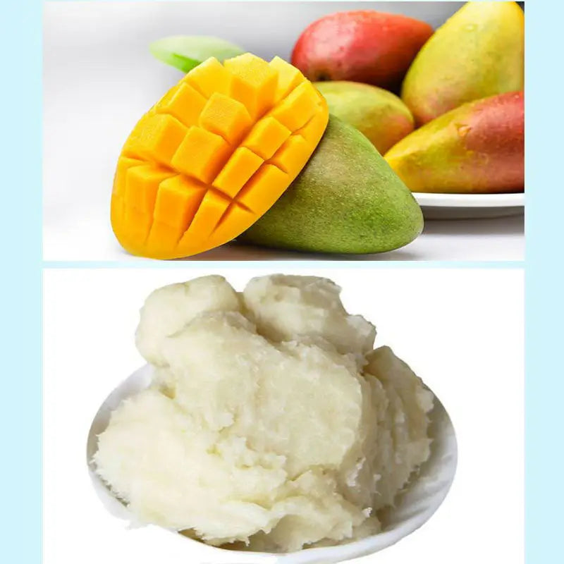 100g Organic Mango Butter Raw Anti Wrinkle Deep Moisturizing Improve Dull Skin Smoothing Body Massage Skin Care Emollient Oil