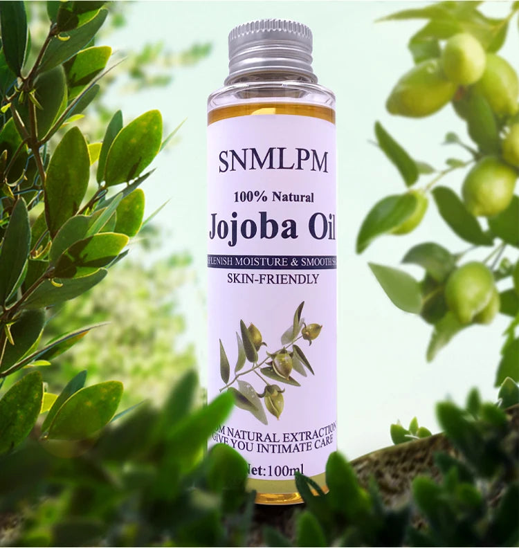 100% Natural Organic Jojoba Oil Best Skin Care Relaxing  Moisturizing Oil Control Hydration Massage Oils 100ml