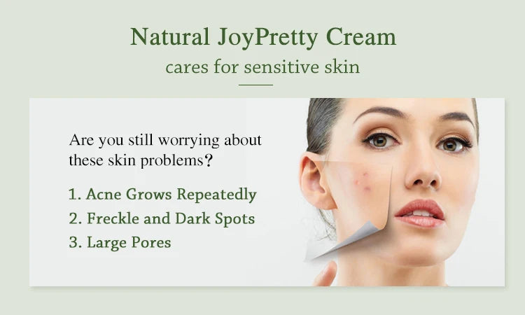 Acne Treatment Face Cream Pimple Marks Removal Oil Control Pore Pockmark Smoothing Facial Creams Skin Care Products JoyPretty