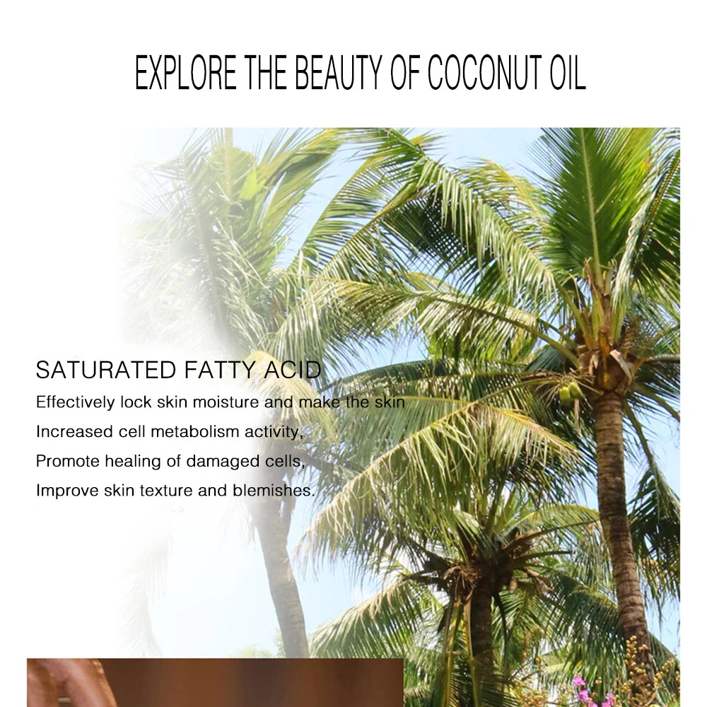 Coconut Oil - Relaxing Massage Oil, Liquid Carrier Oil for Diluting Essential Oils - Skin, Lip, Body & Hair Oil Moisturizer