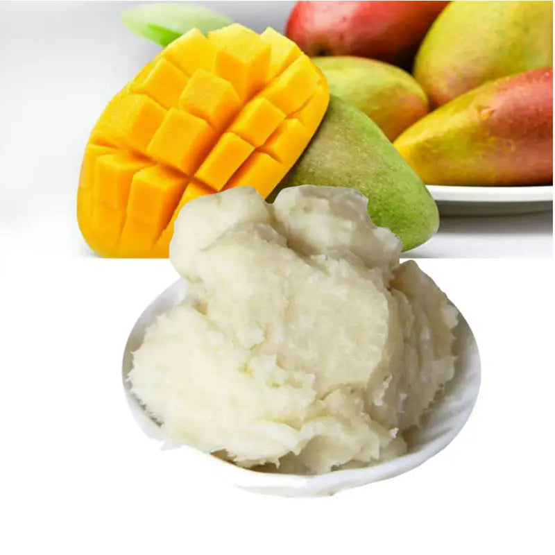 100g Organic Mango Butter Raw Anti Wrinkle Deep Moisturizing Improve Dull Skin Smoothing Body Massage Skin Care Emollient Oil