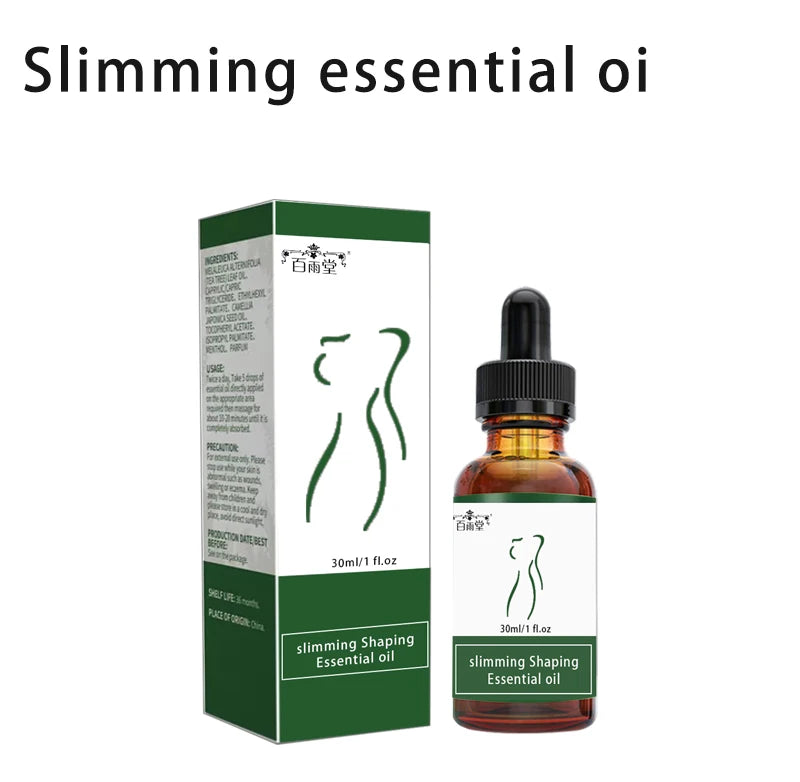 BAIYUTANG Slimming Products Lose Weight Essential Oils Thin Leg Waist Fat Burner Burning Anti Cellulite Weight Loss Slimming Oil