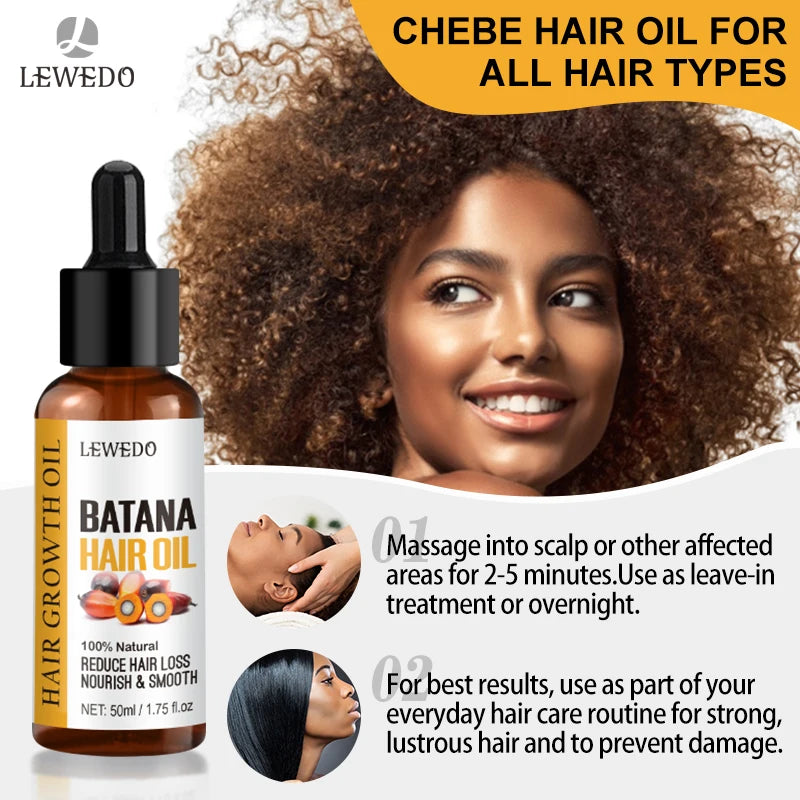 Natural 100% Pure Batana Oil For Hair Growth Batana Oil Butter Hair Mask From Honduras Hair Loss Treatment For Black Men & Women