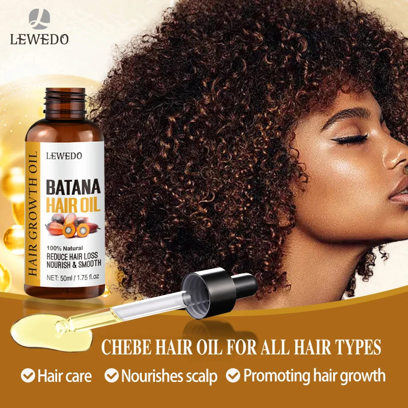 Natural 100% Pure Batana Oil For Hair Growth Batana Oil Butter Hair Mask From Honduras Hair Loss Treatment For Black Men & Women