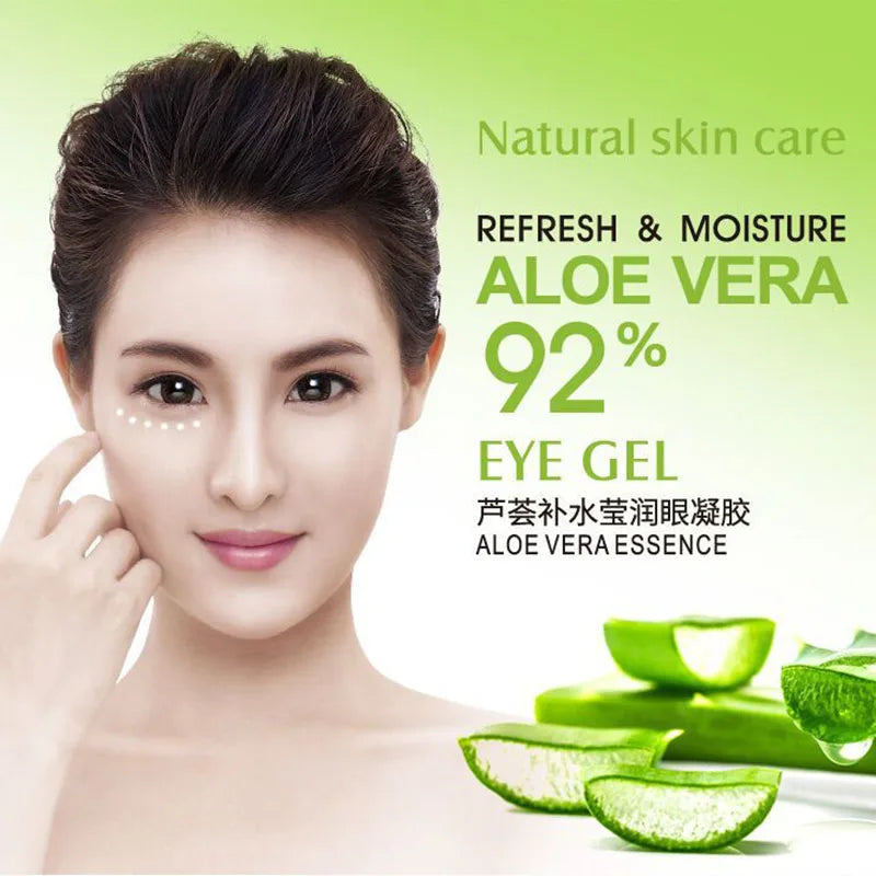 BIOAQUA Aloe Vera Facial Care Sets Moisturizing Face Cream Aloe Vera Firming Eye Cream Eyes Gel Skin Care Products