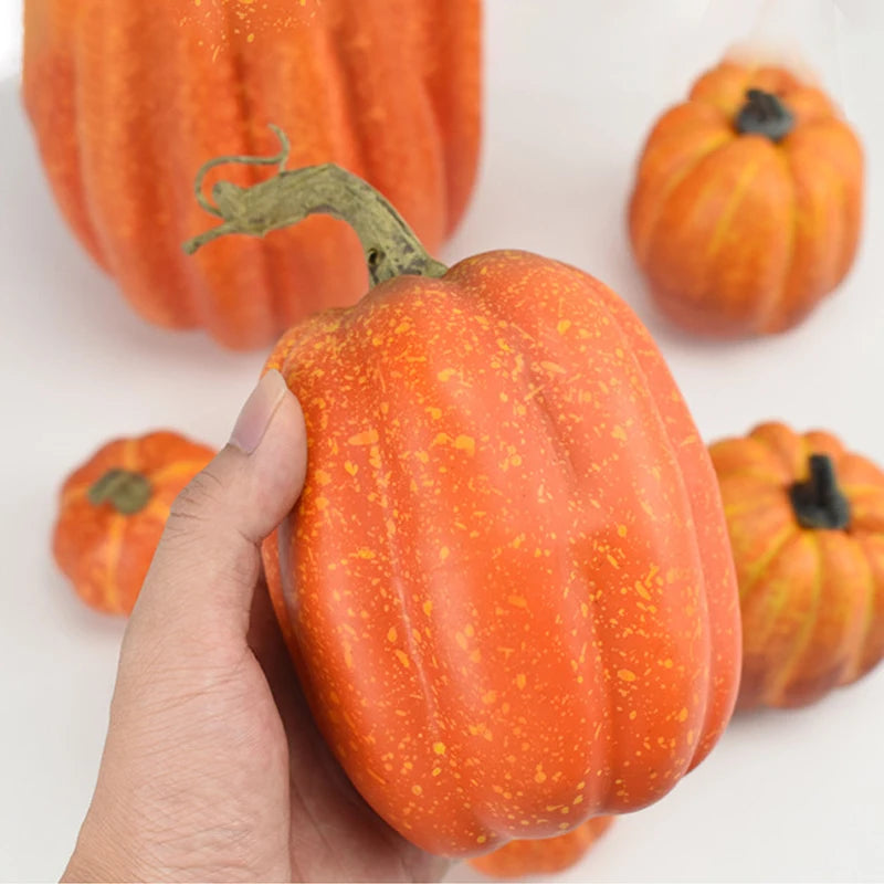 7PCS Simulation Pumpkin Model Fake Vegetable   DIY Craft Home Decoration