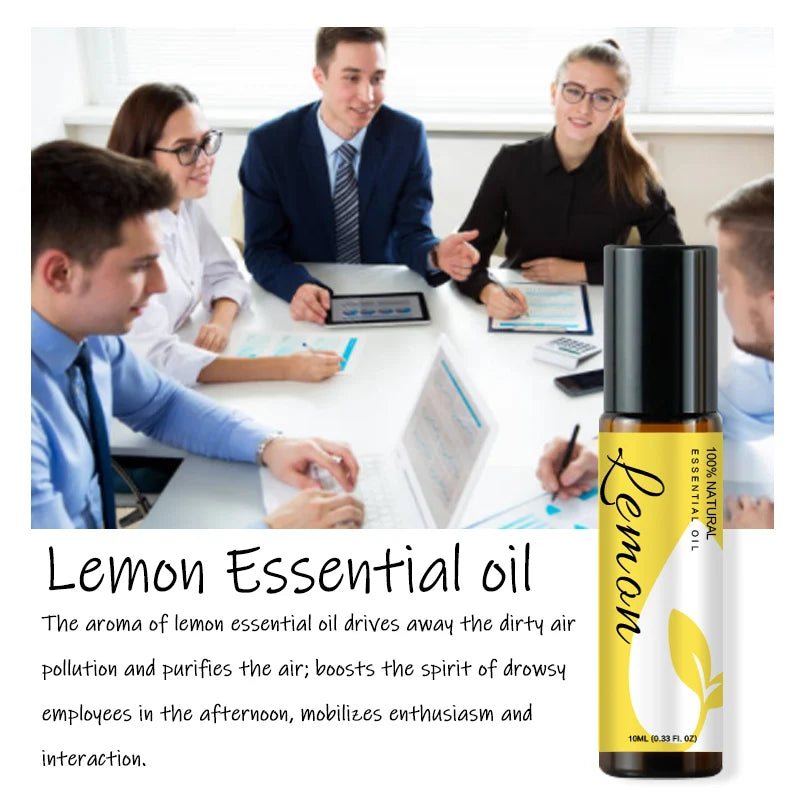 100% Pure & Natural Organic Lemon Essential Oil for Aromatherapy Diffuser, Bath, Skin Care - Lemon Aromatherapy Oi