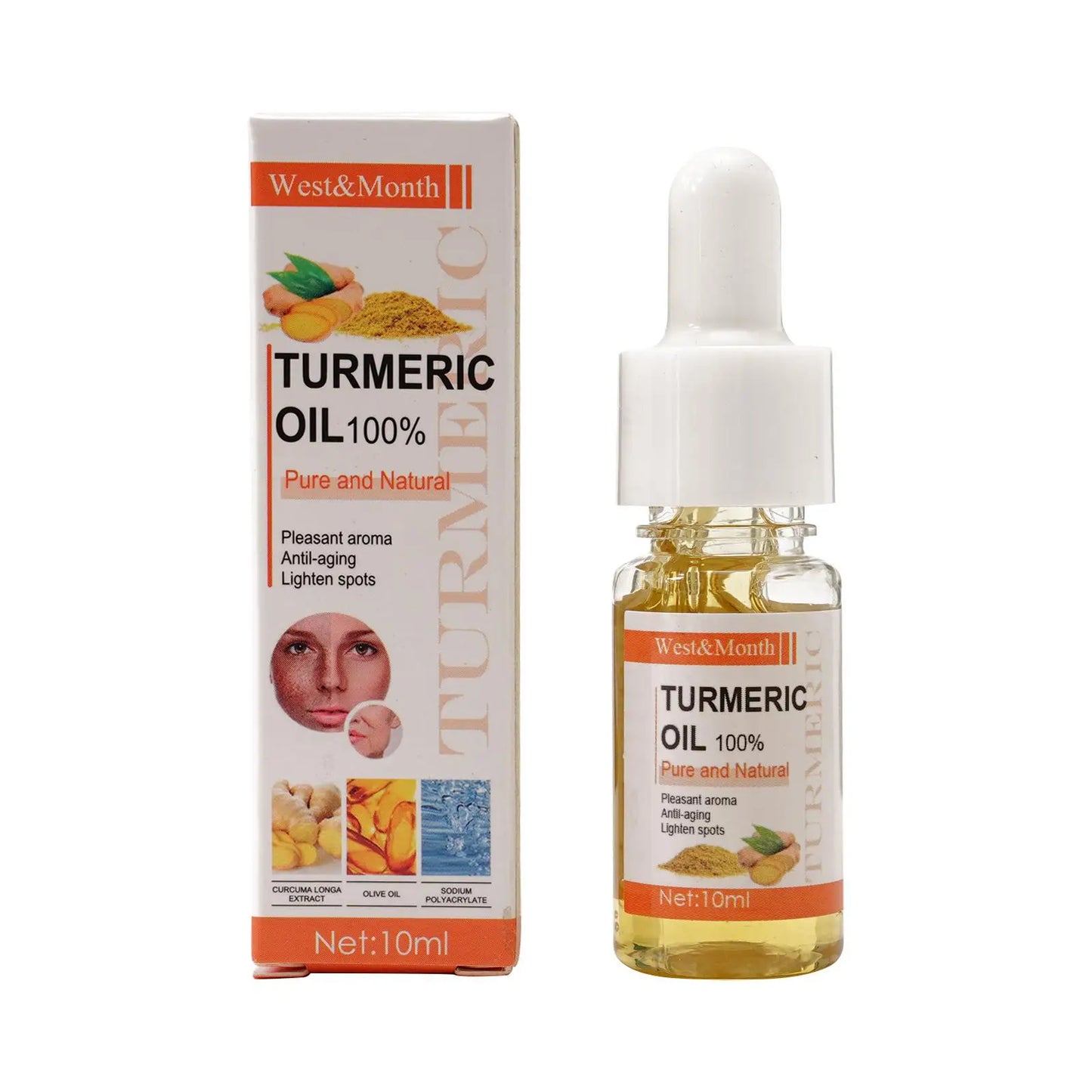 10ml Turmeric Essential Oil Organic Tumeric Oil For Dark Spots 100 Pure And Natural Therapeutic Grade Essential Oil Skin Care