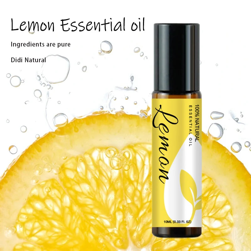 100% Pure & Natural Organic Lemon Essential Oil for Aromatherapy Diffuser, Bath, Skin Care - Lemon Aromatherapy Oi