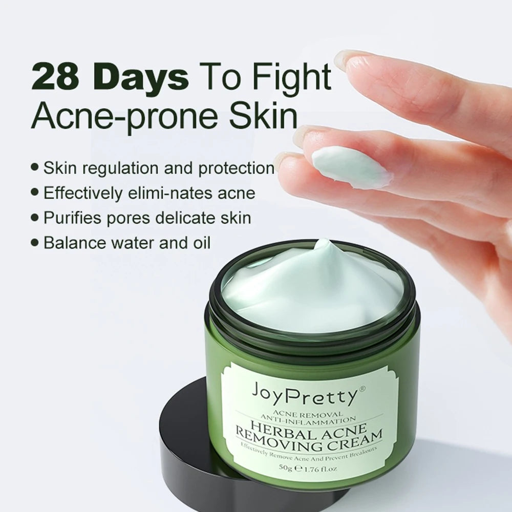 Acne Treatment Face Cream Pimple Marks Removal Oil Control Pore Pockmark Smoothing Facial Creams Skin Care Products JoyPretty