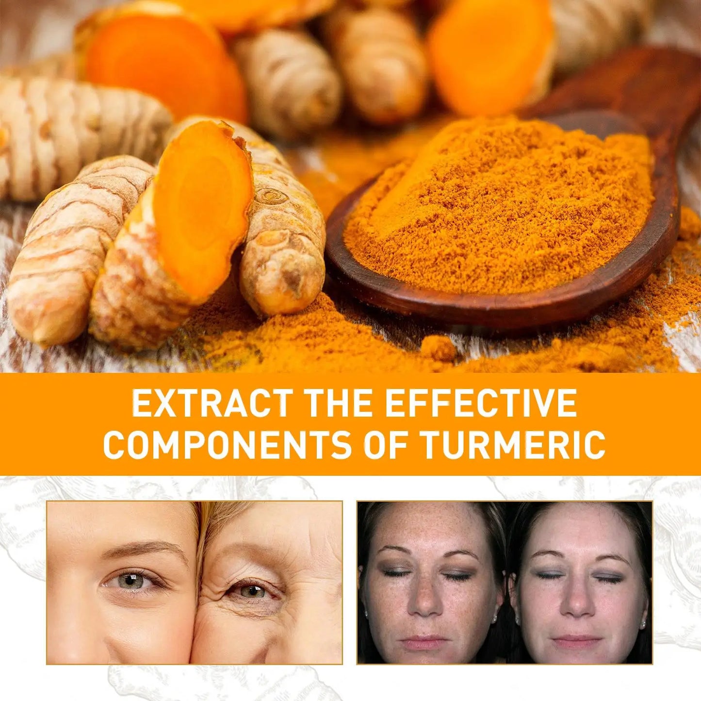 10ml Turmeric Essential Oil Organic Tumeric Oil For Dark Spots 100 Pure And Natural Therapeutic Grade Essential Oil Skin Care