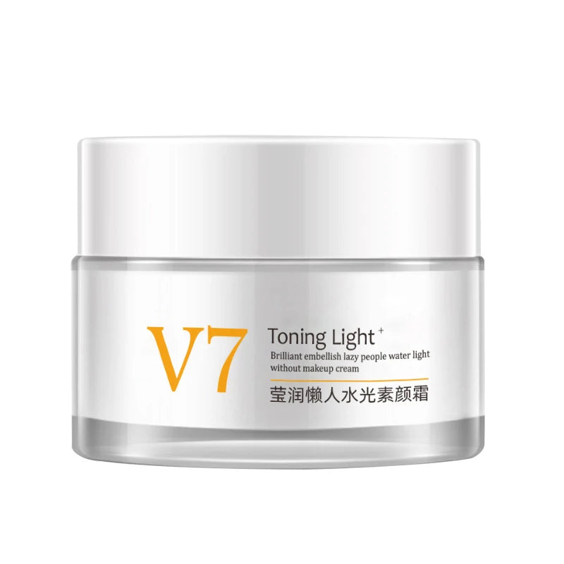 V7 Facial Moisturizing Cream Whitening and Brightening Natural Concealer Lazy People Makeup Primer Skin Care Products