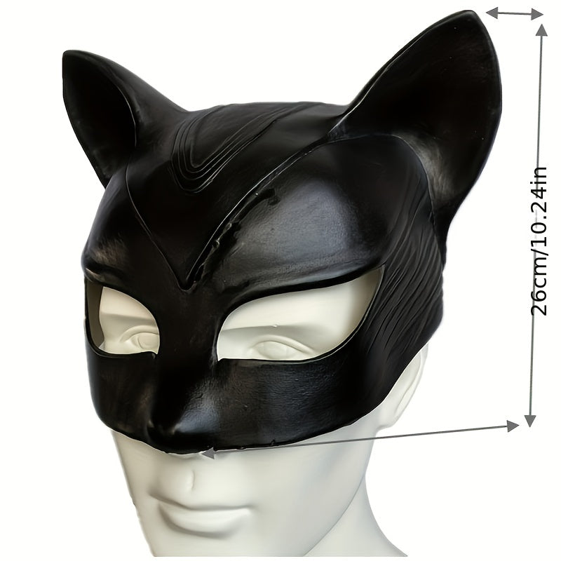 Halloween Sexy Leather Mask Cosplay Costume Mask Super Hero Cosplay Accessories