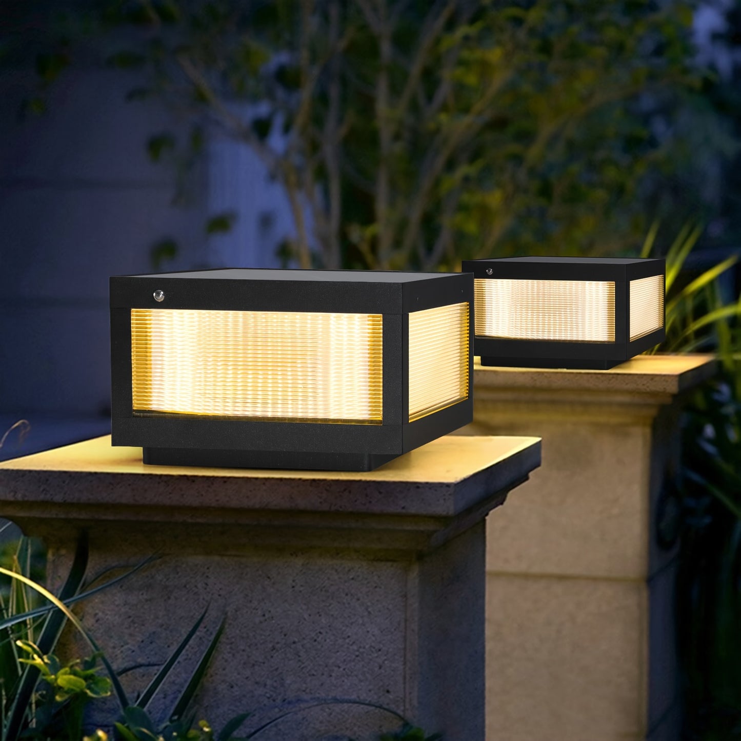 Kaixinbaba, Landscape Solar Lights Are 100% Solar Powered, Outdoor Solar Lights Are Waterproof And Suitable For Gardens, Courtyards, Doorways And Other Lighting Decorations, 2 Pack